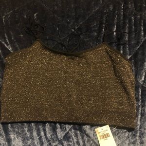 Sparkly crop top